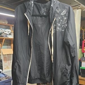 Empyre Black Floral Utility Jacket